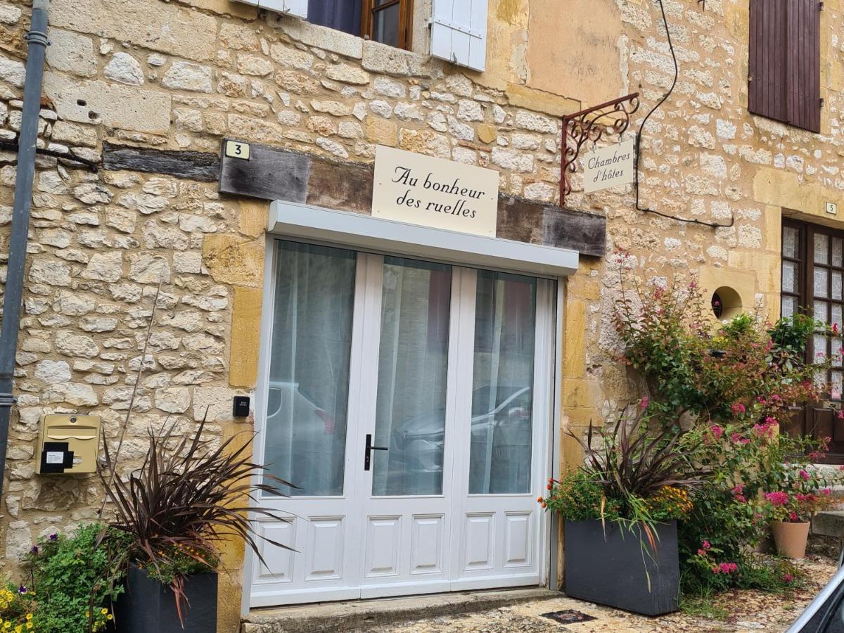 Bed and Breakfast Au Bonheur Des Ruelles Monpazier Esterno foto